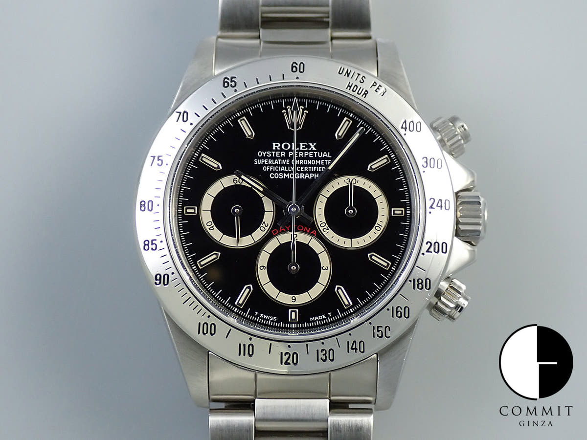 ロレックス デイトナ エルプリメロ Ref.16520 ステンレススチール ブラック文字盤