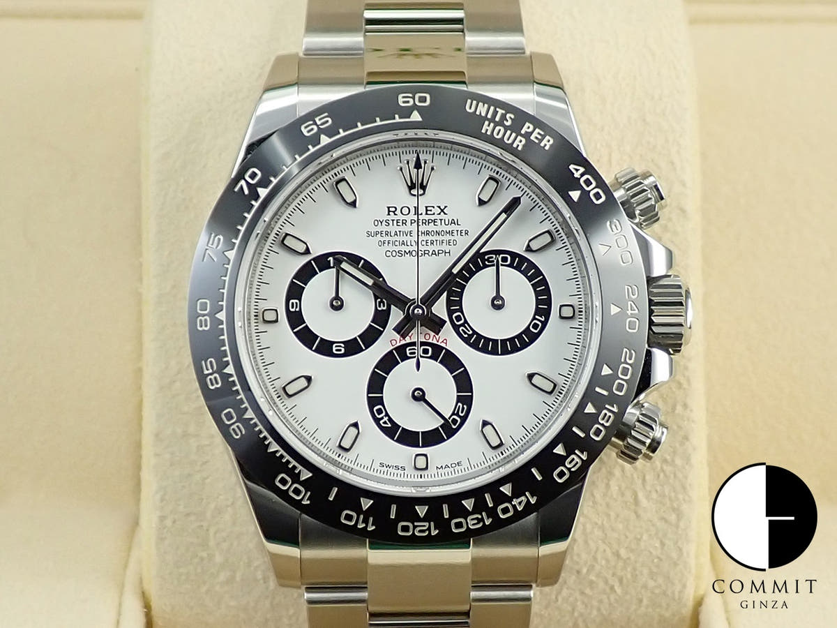 Rolex Daytona Ref. 116500LN Stainless Steel White Dial