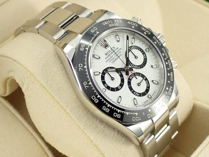 Rolex Daytona Ref. 116500LN Stainless Steel White Dial
