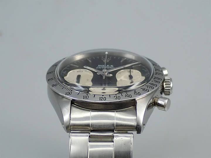 ロレックス デイトナ Ref.6239 ステンレススチール ブラック文字盤