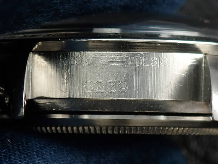 ロレックス デイトナ Ref.6239 ステンレススチール ブラック文字盤