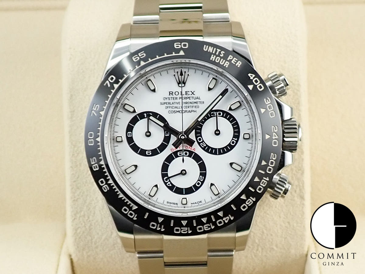 ロレックス デイトナ Ref.116500LN ステンレススチール ホワイト文字盤