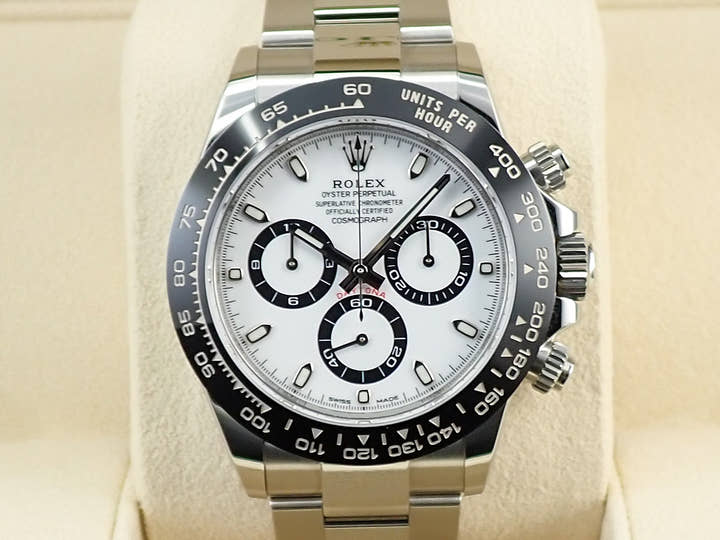 ロレックス デイトナ Ref.116500LN ステンレススチール ホワイト文字盤