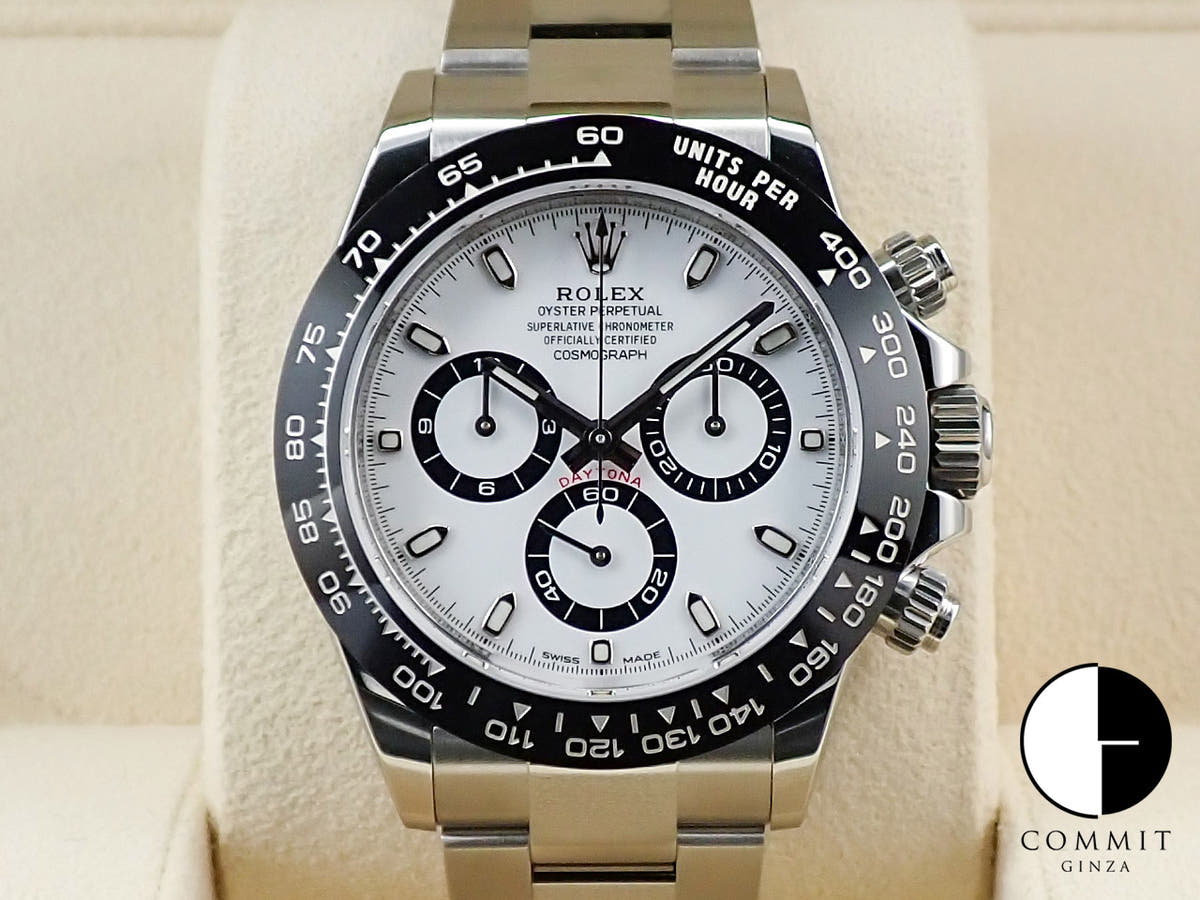 Rolex Daytona Ref. 116500LN Stainless Steel White Dial