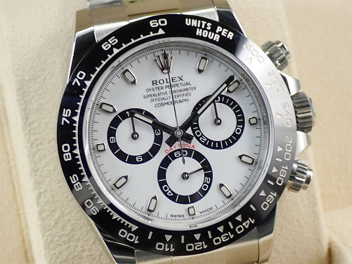 Rolex Daytona Ref. 116500LN Stainless Steel White Dial