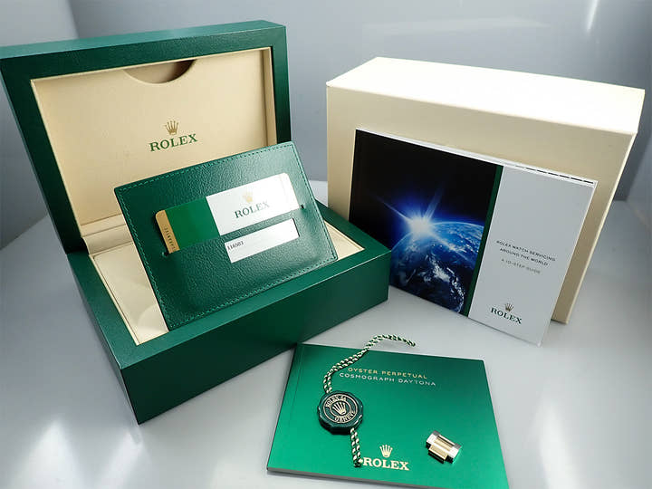 Rolex Daytona Ref. 116503G Stainless Steel/Yellow Gold Black Dial with 8 Diamonds