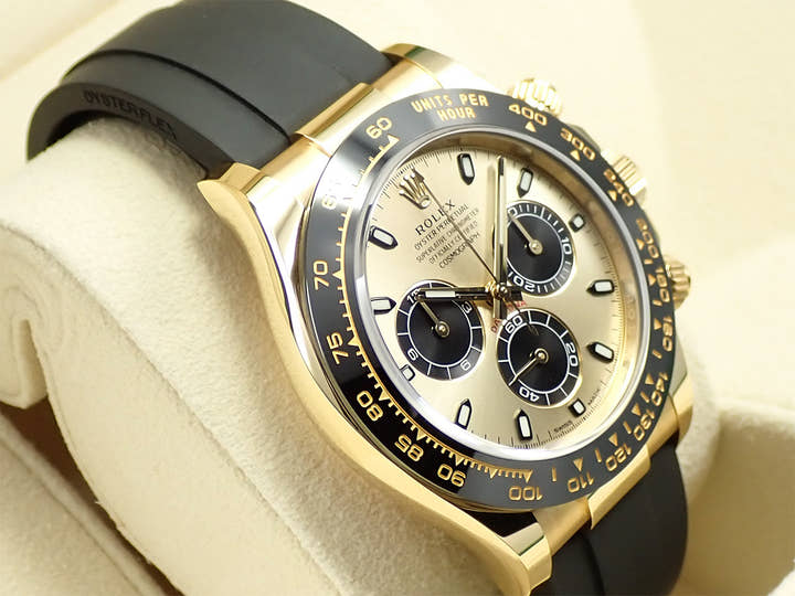 ロレックス デイトナ Ref.116518LN イエローゴールド ブラックxシャンパン文字盤