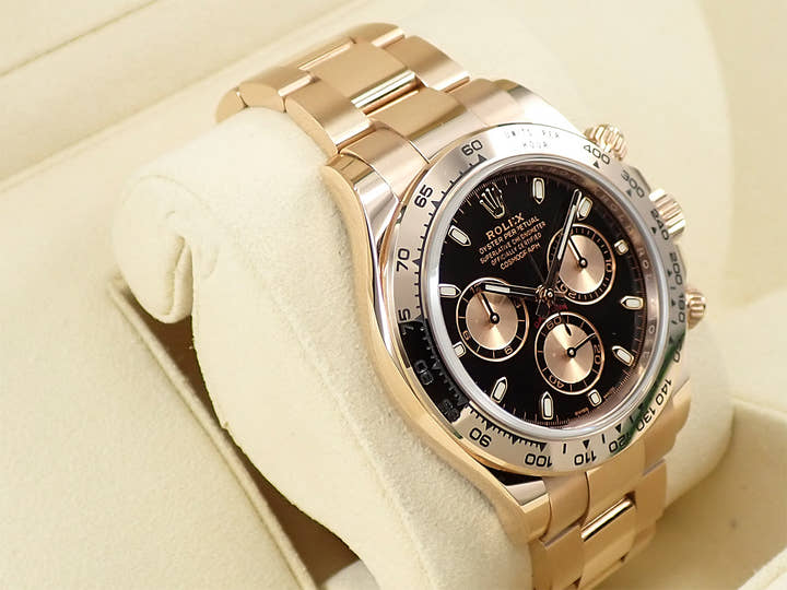 ロレックス デイトナ Ref.116505 エバーローズゴールド ブラックxピンク文字盤