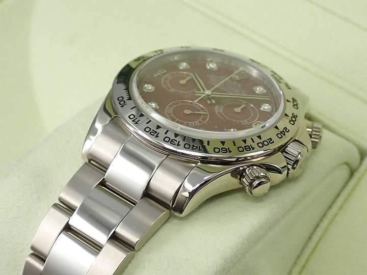 ロレックス デイトナ Ref.116509G ホワイトゴールド グロッシュラー文字盤