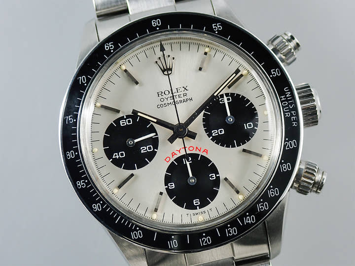 Rolex Daytona Ref. 6263 Stainless Steel Silver Dial
