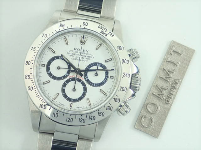 ロレックス デイトナ Ref.16520 ホワイト文字盤 中古 daytona-289