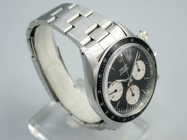 ロレックス デイトナ Ref.6263 ステンレススチール ブラック文字盤