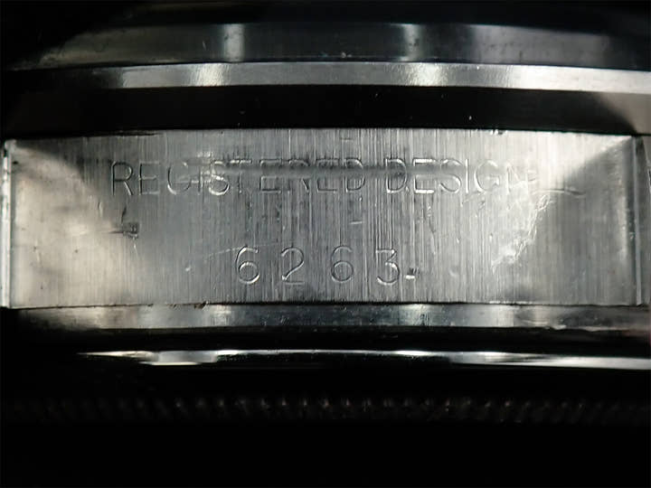 ロレックス デイトナ Ref.6263 ステンレススチール ブラック文字盤