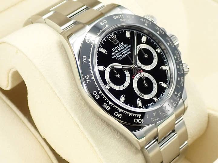 ロレックス デイトナ Ref.116500LN ステンレススチール ブラック文字盤