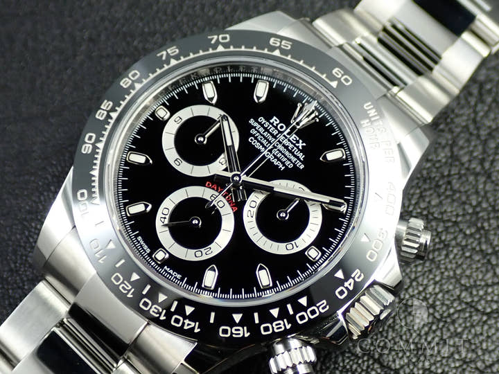 ロレックス デイトナ Ref.116500LN ステンレススチール ブラック文字盤