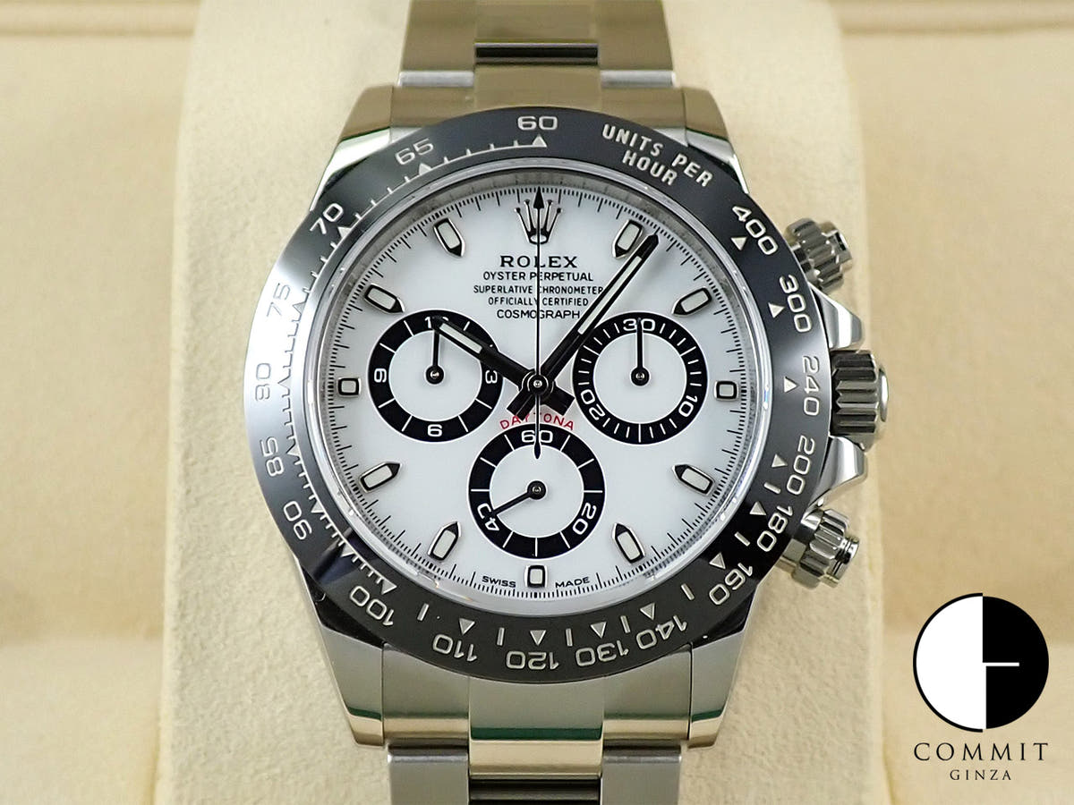 ロレックス デイトナ Ref.116500LN ステンレススチール ホワイト文字盤