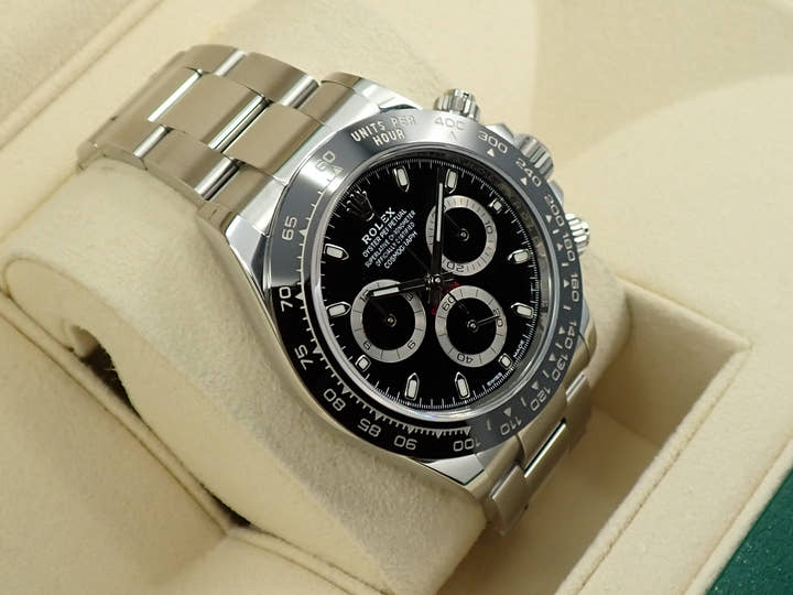 ロレックス デイトナ Ref.116500LN ステンレススチール ブラック文字盤