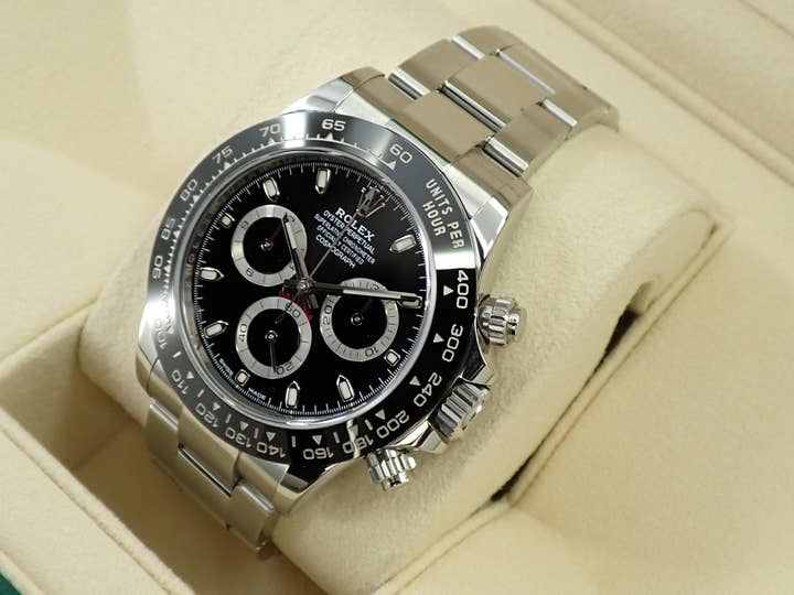 ロレックス デイトナ Ref.116500LN ステンレススチール ブラック文字盤