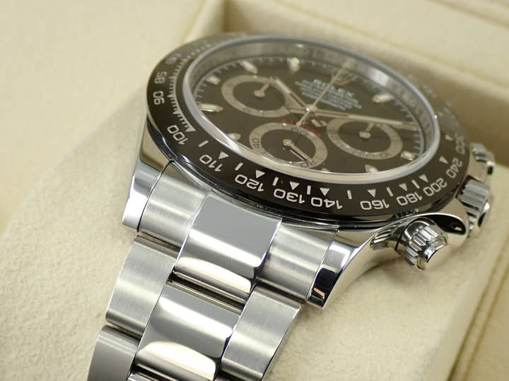 ロレックス デイトナ Ref.116500LN ステンレススチール ブラック文字盤