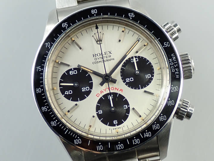 ロレックス デイトナ Ref.6263 ステンレススチール シルバー文字盤