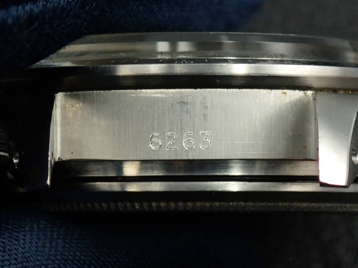 ロレックス デイトナ Ref.6263 ステンレススチール シルバー文字盤