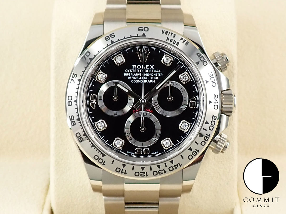 ロレックス デイトナ Ref.116509G ホワイトゴールド ブラック文字盤