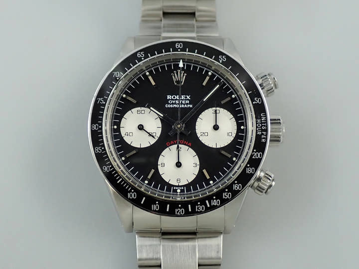 ロレックス デイトナ Ref.6263 ステンレススチール ブラック文字盤