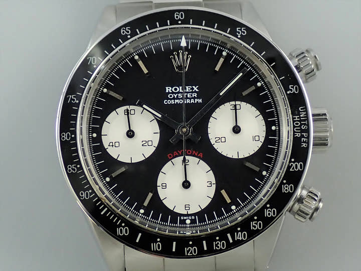 ロレックス デイトナ Ref.6263 ステンレススチール ブラック文字盤