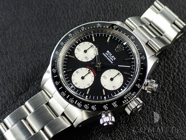 ロレックス デイトナ Ref.6263 ステンレススチール ブラック文字盤