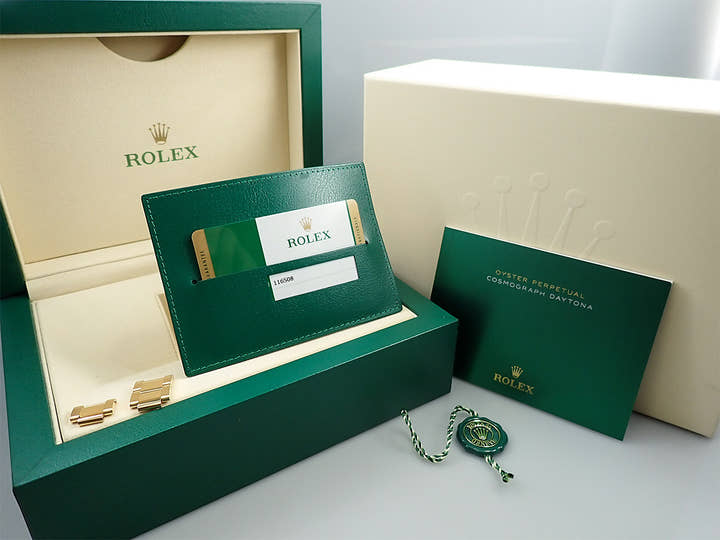 ロレックス デイトナ Ref.116508 イエローゴールド グリーン文字盤