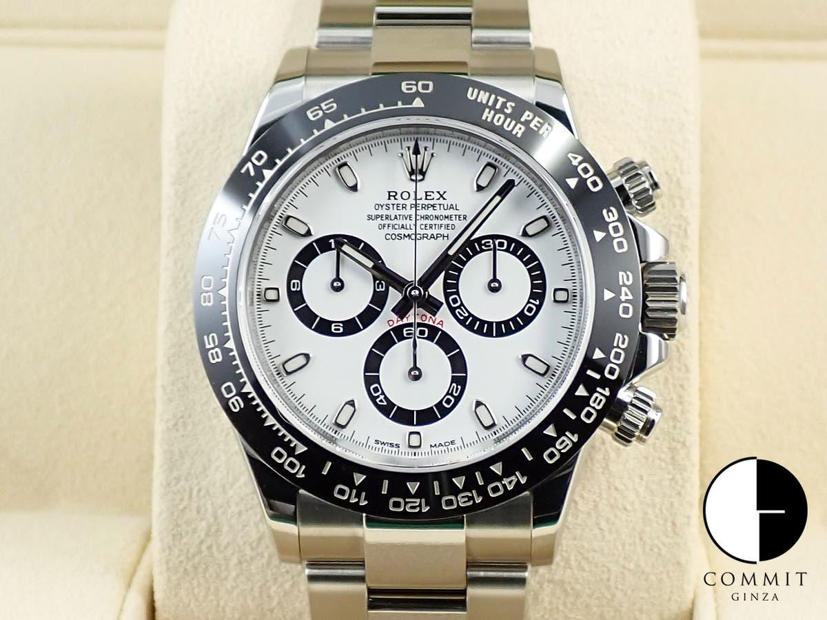 Rolex Daytona Ref. 116500LN Stainless Steel White Dial