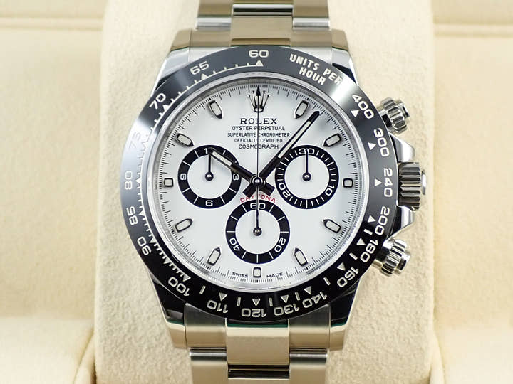 Rolex Daytona Ref. 116500LN Stainless Steel White Dial