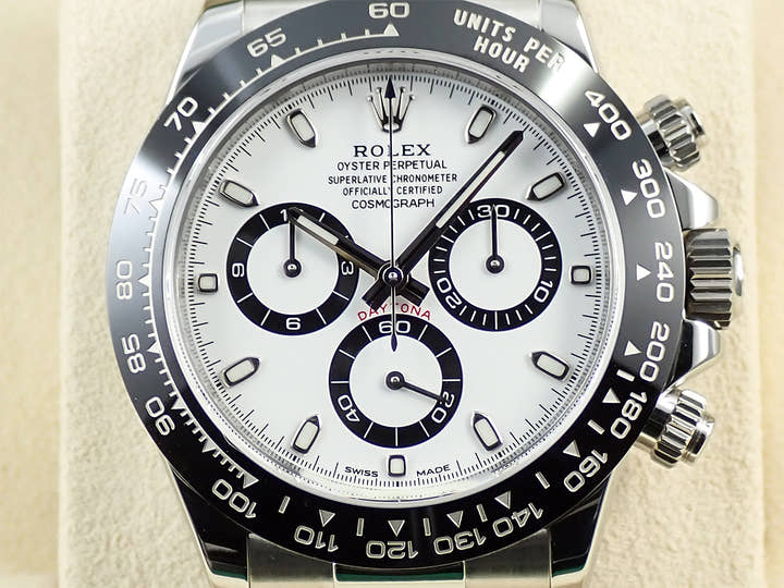 Rolex Daytona Ref. 116500LN Stainless Steel White Dial