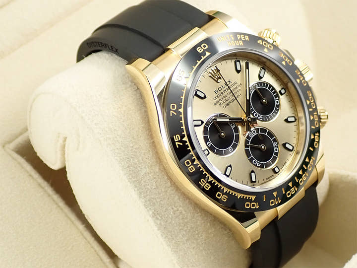 ロレックス デイトナ Ref.116518LN イエローゴールド ブラックxシャンパン文字盤