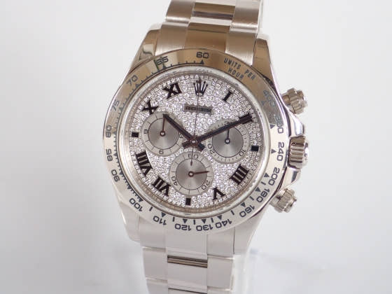 ロレックス デイトナ Ref.116509ZER パヴェダイヤローマン文字盤 中古 daytona-29