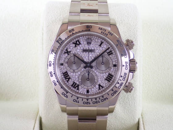 ロレックス デイトナ Ref.116509ZER パヴェダイヤローマン文字盤 中古 daytona-29