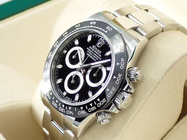 ロレックス デイトナ Ref.116500LN ステンレススチール ブラック文字盤