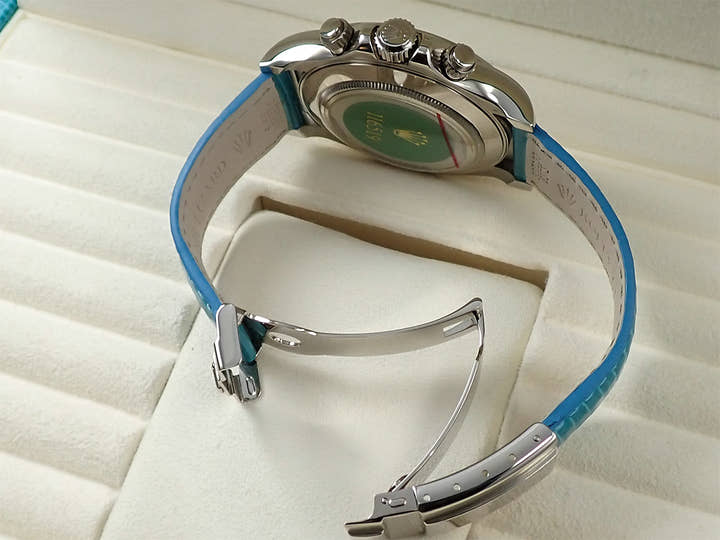 ロレックス デイトナ Ref.116519 ホワイトゴールド ターコイズ文字盤