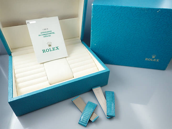 ロレックス デイトナ Ref.116519 ホワイトゴールド ターコイズ文字盤