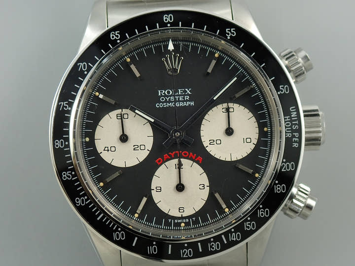 ロレックス デイトナ Ref.6263 ステンレススチール ブラック文字盤