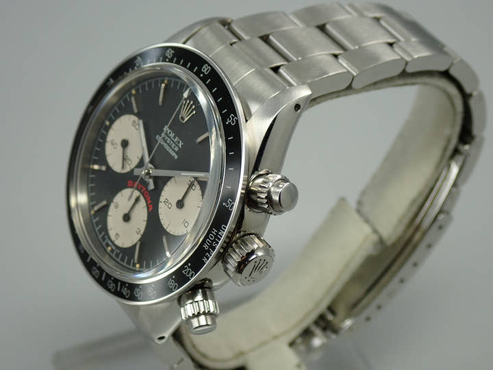 ロレックス デイトナ Ref.6263 ステンレススチール ブラック文字盤