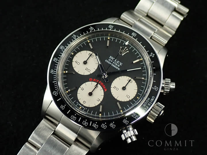 ロレックス デイトナ Ref.6263 ステンレススチール ブラック文字盤