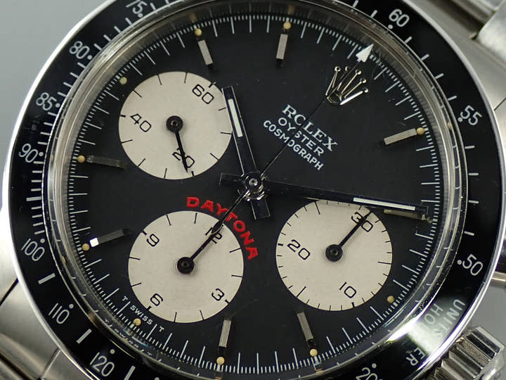 ロレックス デイトナ Ref.6263 ステンレススチール ブラック文字盤