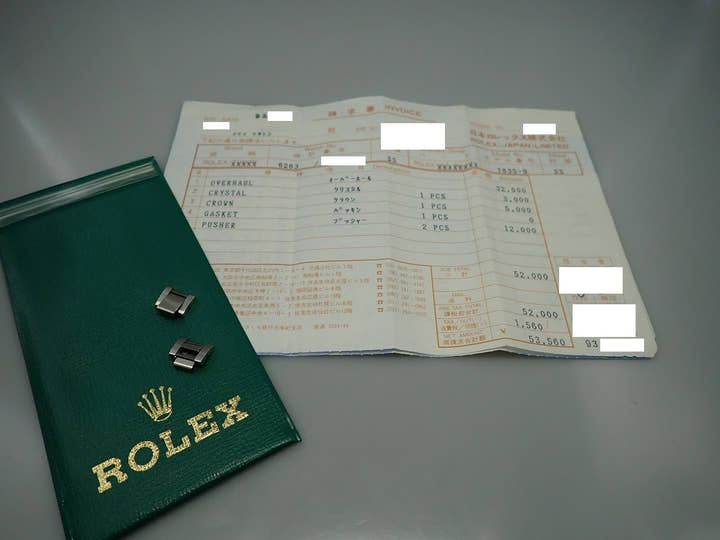 ロレックス デイトナ Ref.6263 ステンレススチール ブラック文字盤