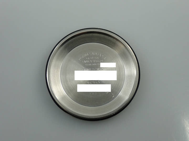 ロレックス デイトナ Ref.6263 ステンレススチール ブラック文字盤