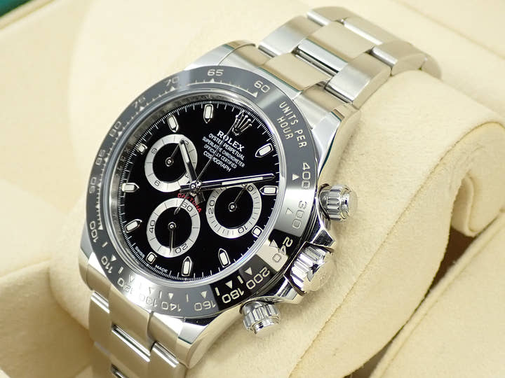 ロレックス デイトナ Ref.116500LN ステンレススチール ブラック文字盤