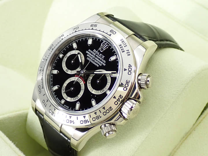 ロレックス デイトナ Ref.116519 ホワイトゴールド ブラック文字盤