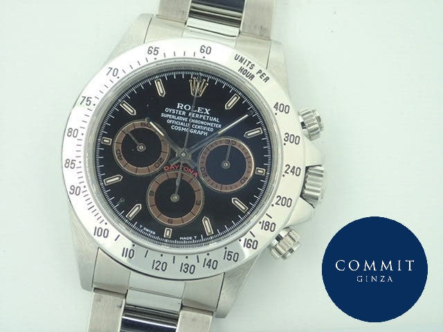 ロレックス デイトナ Ref.16520 ブラック文字盤 中古 daytona-309