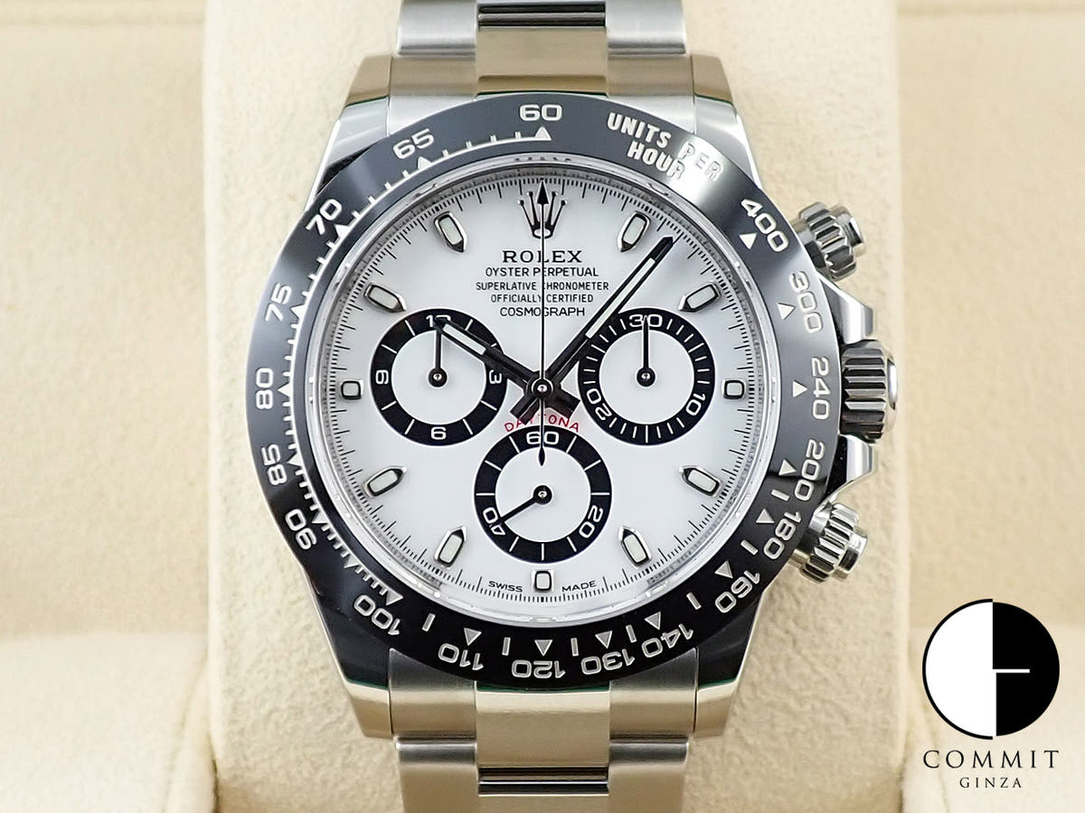 ロレックス デイトナ Ref.116500LN ステンレススチール ホワイト文字盤