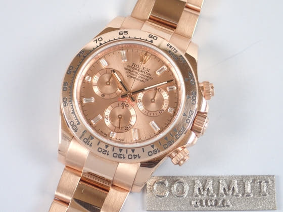 ロレックス デイトナ Ref.116505A ピンク文字盤 中古 daytona-30